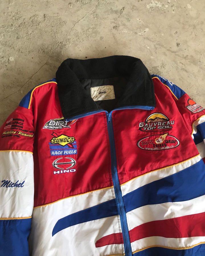 GAUVREAU TOP SOUL RACING TEAM JACKET Nascar, Fesyen Pria, Pakaian