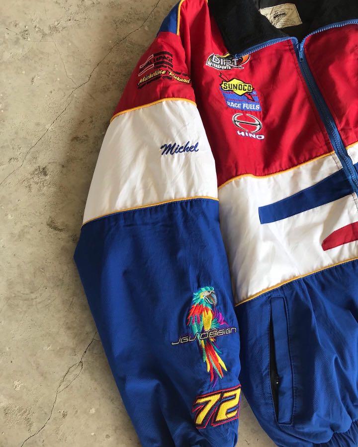 GAUVREAU TOP SOUL RACING TEAM JACKET Nascar, Fesyen Pria, Pakaian