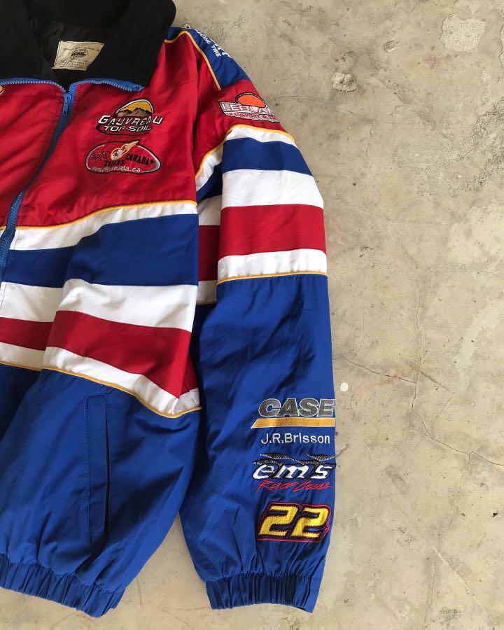 GAUVREAU TOP SOUL RACING TEAM JACKET Nascar, Fesyen Pria, Pakaian