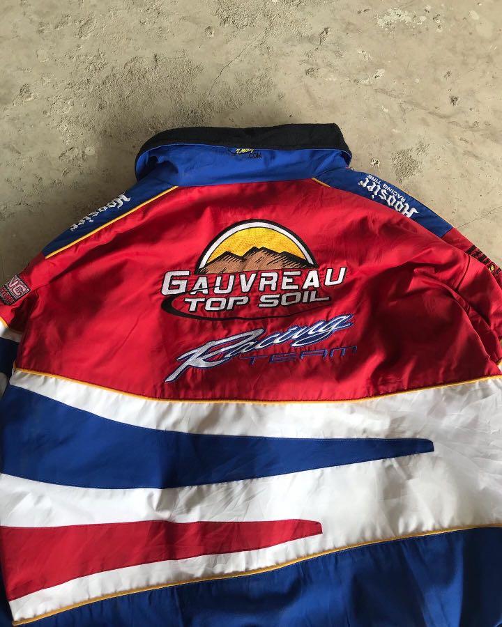 GAUVREAU TOP SOUL RACING TEAM JACKET Nascar, Fesyen Pria, Pakaian