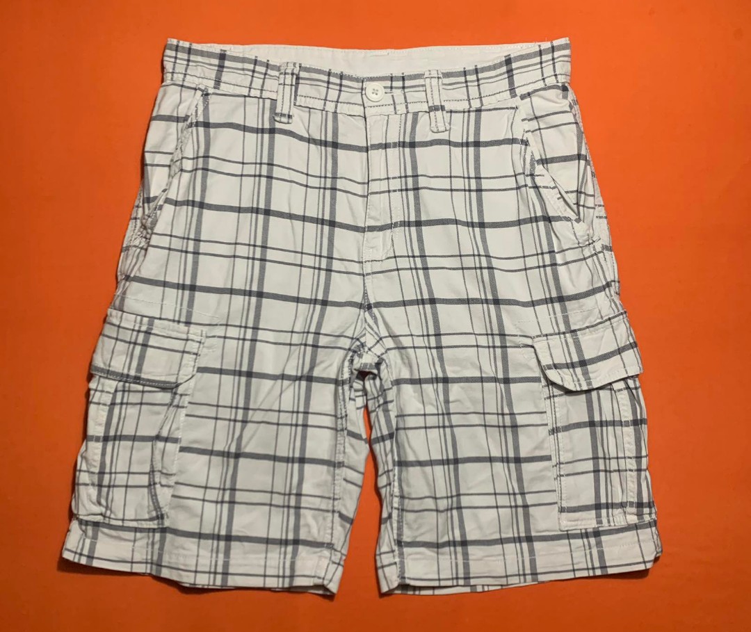 Cargo Checkered Shorts Size 