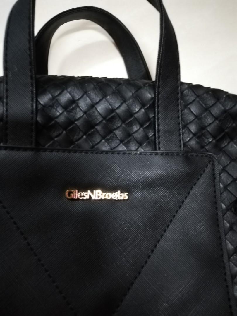 Giles N Brooks backpack hand carry