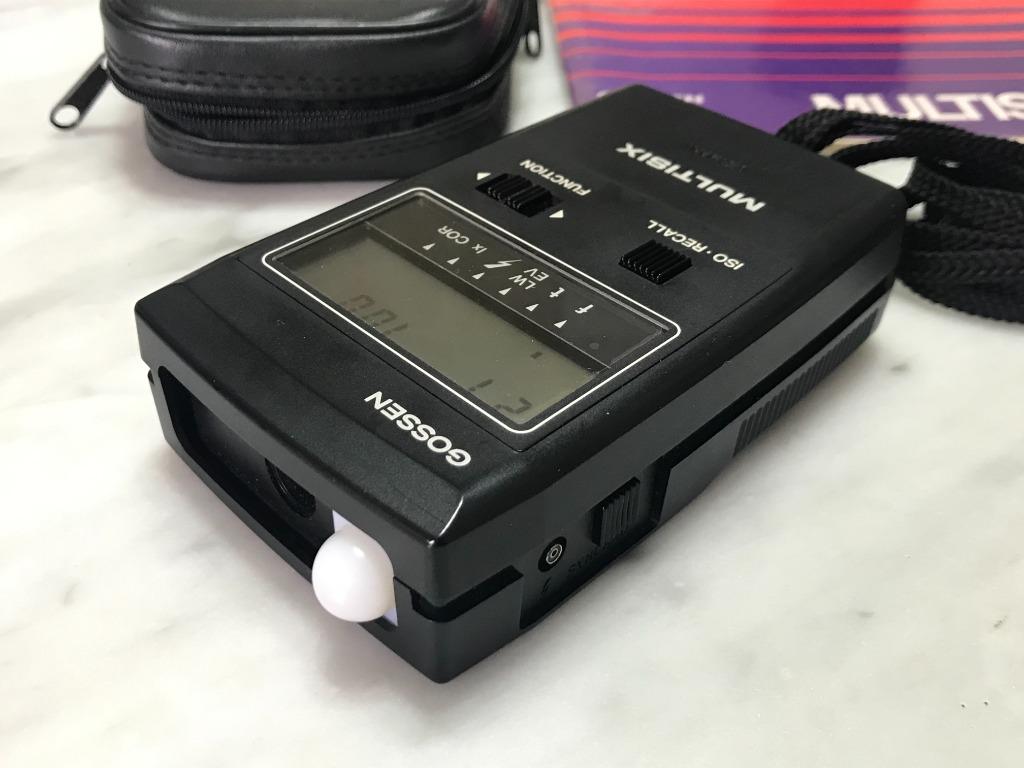 Gossen Multisix Professional System Light Meter, Photography