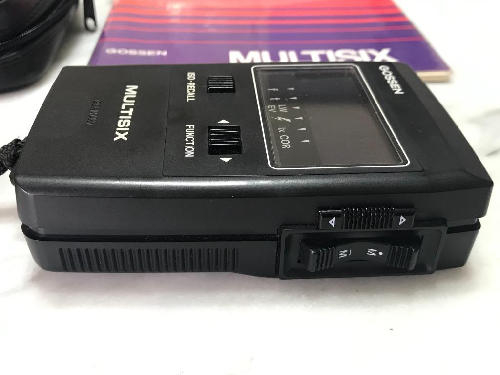 Gossen Multisix Professional System Light Meter, Photography