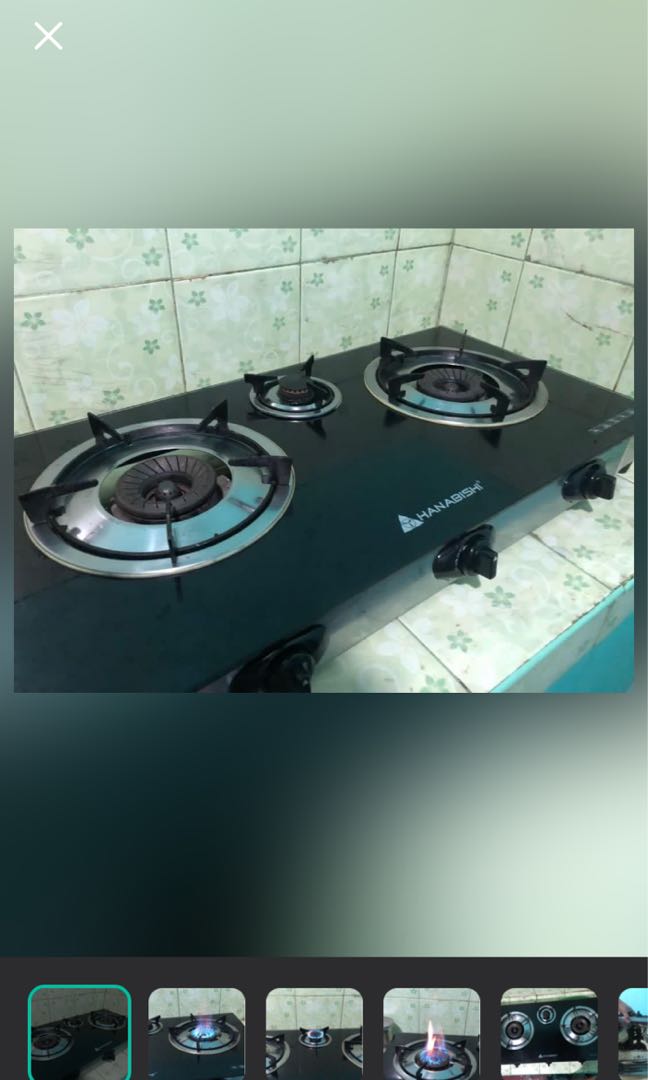 Hanabishi 3 Burner Gas Stove, TV & Home Appliances, Kitchen Appliances, Cookers on Carousell