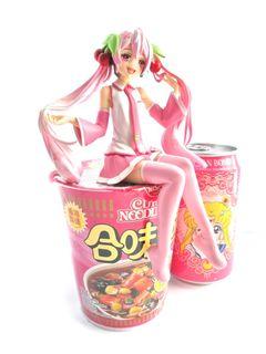 Hatsune Miku - Sakura Noodle Stopper Anime Figure