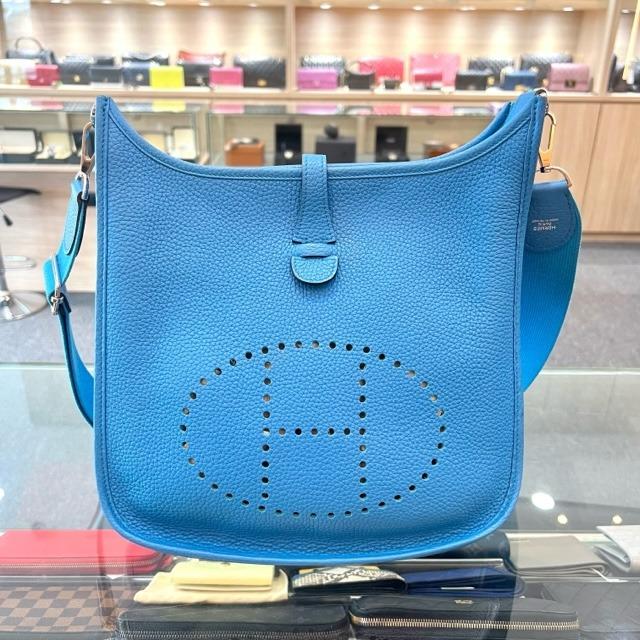 Hermes Birkins 30 Blue Jean, Luxury, Bags & Wallets on Carousell
