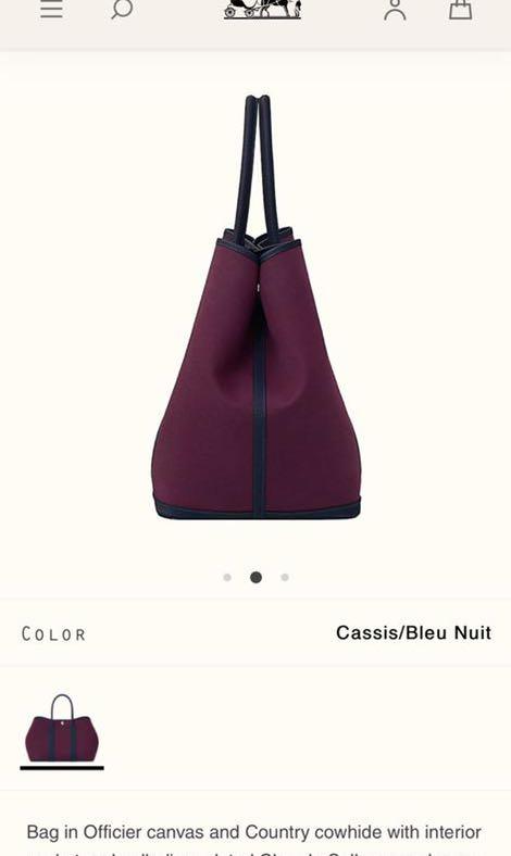 Hermes Garden Party 49 voyage bag, 名牌, 手袋及銀包- Carousell