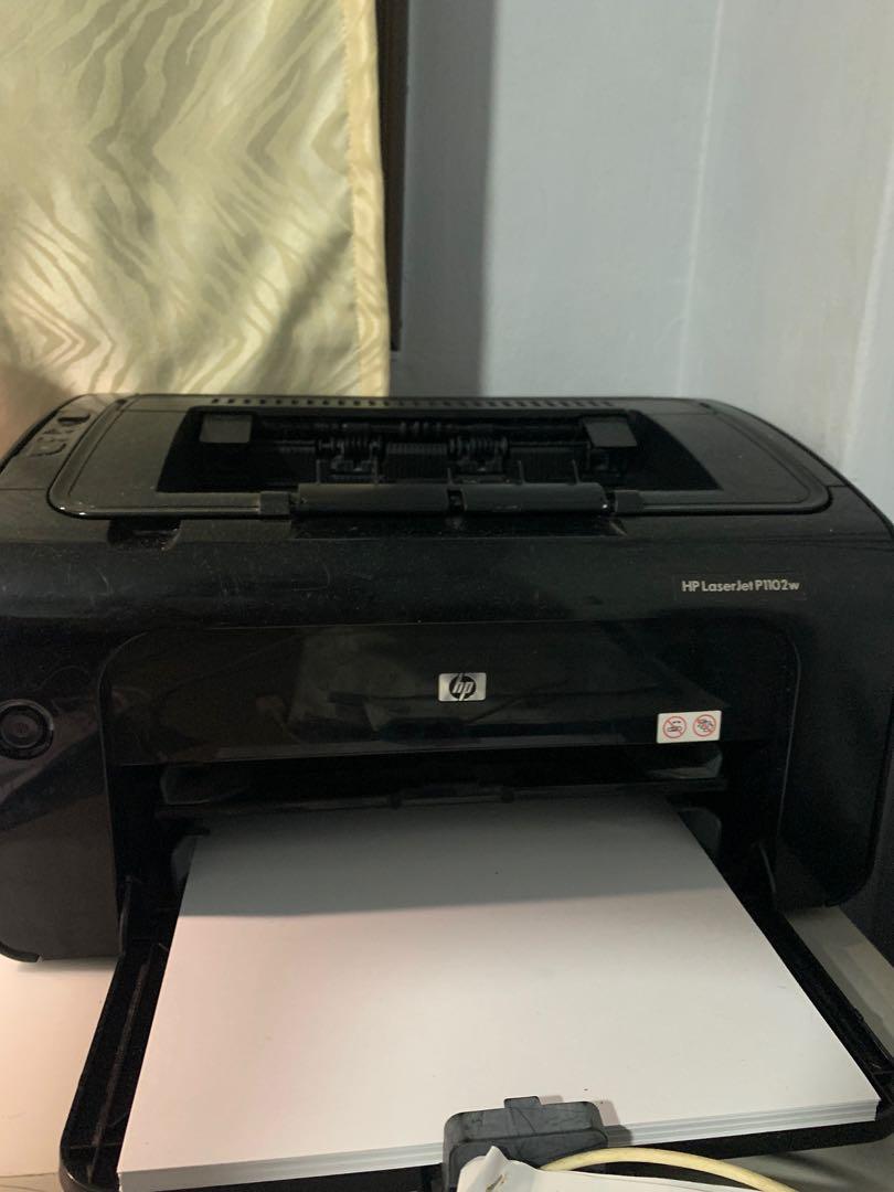HP Laserjet Pro P1102w Printer, Computers Tech, Printers, Scanners & Copiers Carousell