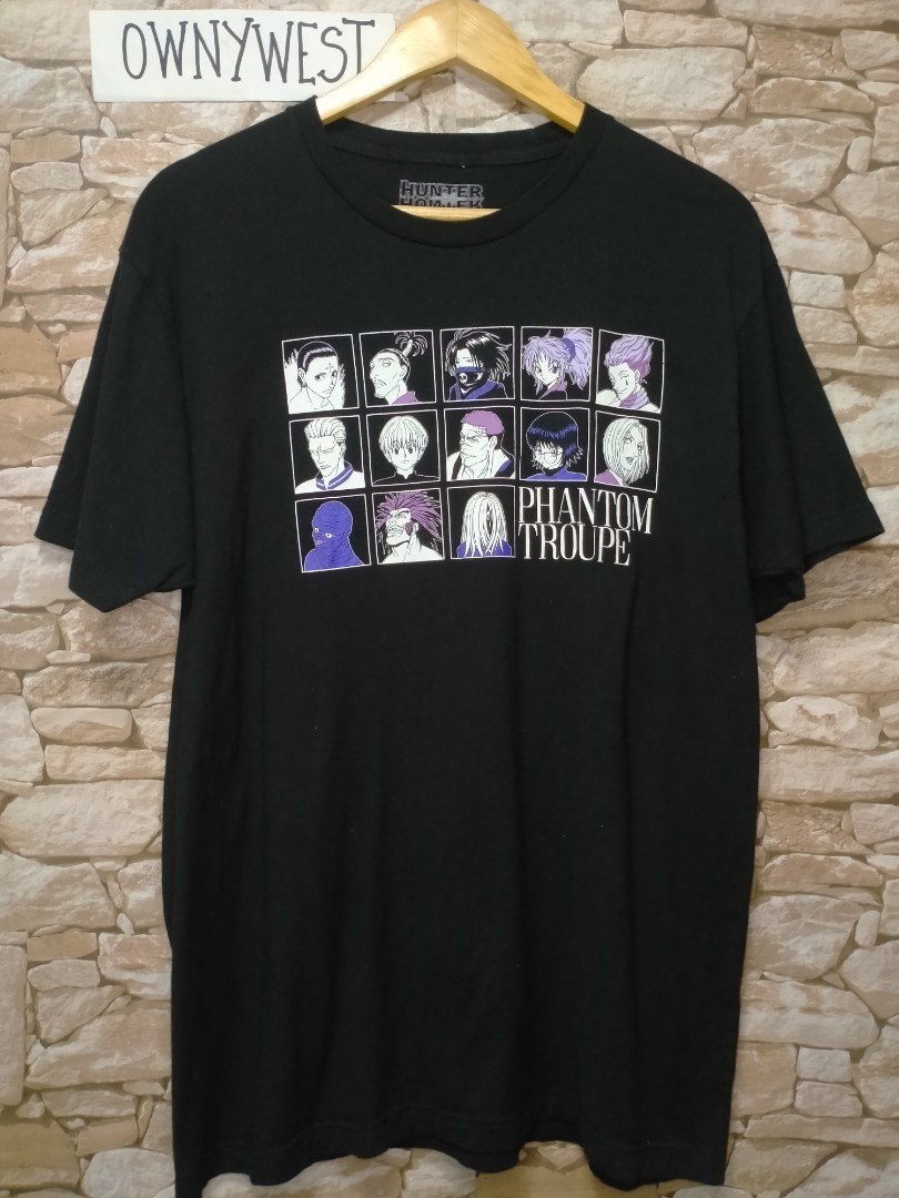 Hunter X Hunter Shirt Phantom Troupe Spider Complete Gang, Men'S Fashion,  Tops & Sets, Tshirts & Polo Shirts On Carousell