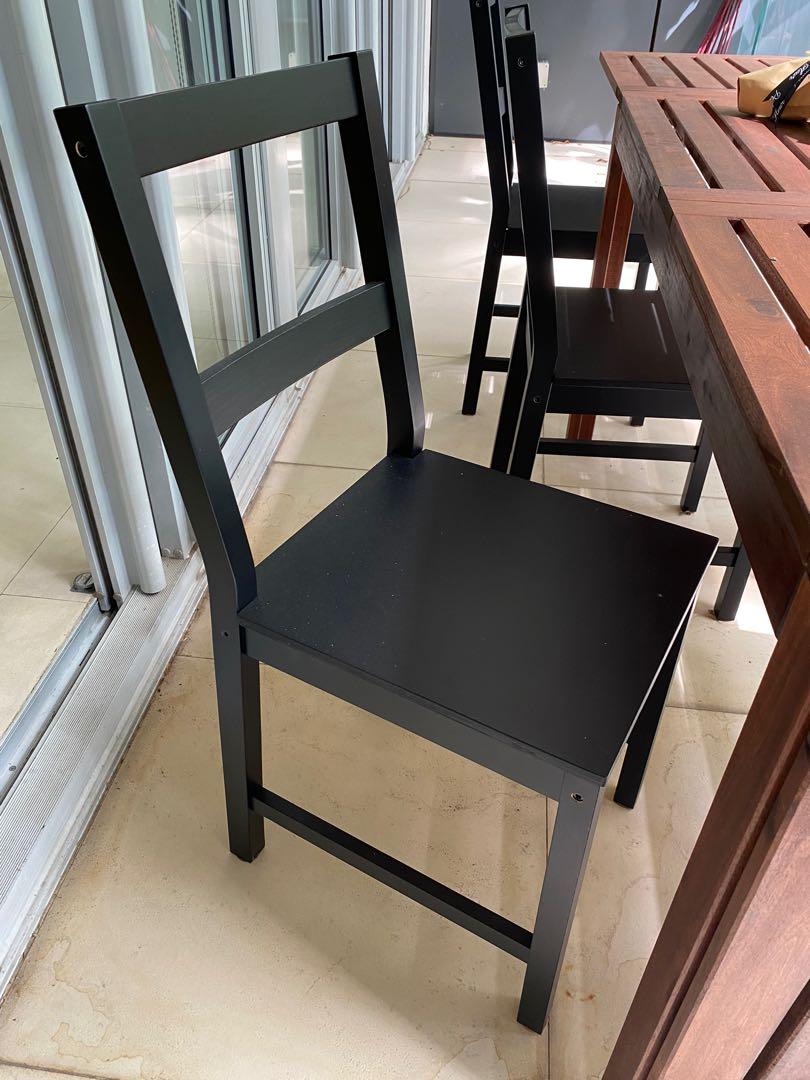 IKEA Applaro outdoor extendable table + chairs, Furniture & Home Living