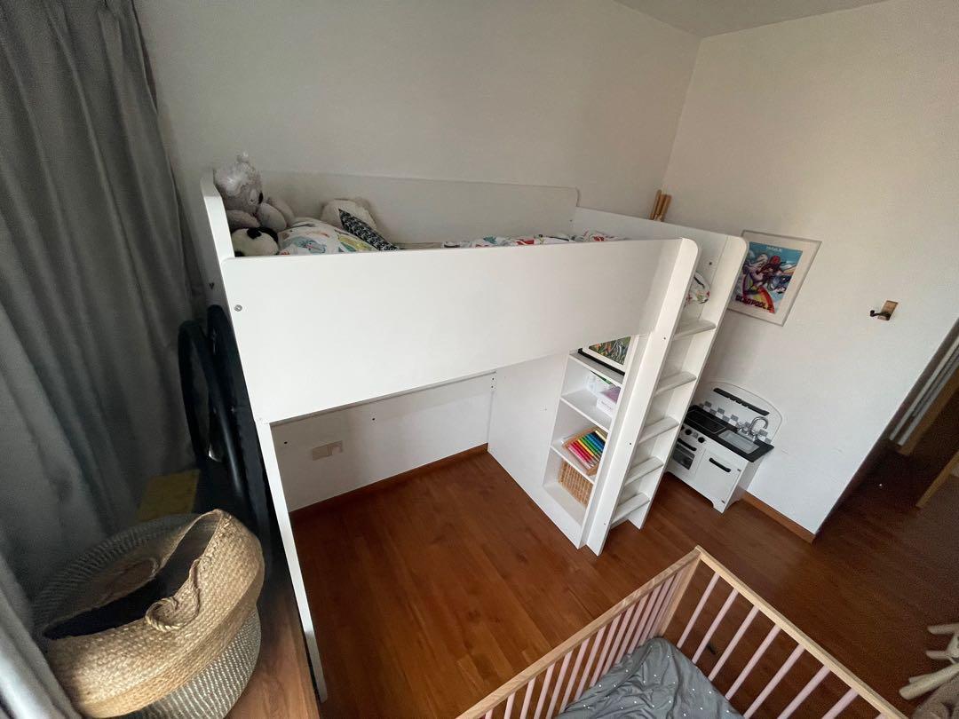 Ikea Bunk Bed (price negotiable), Furniture & Home Living, Furniture