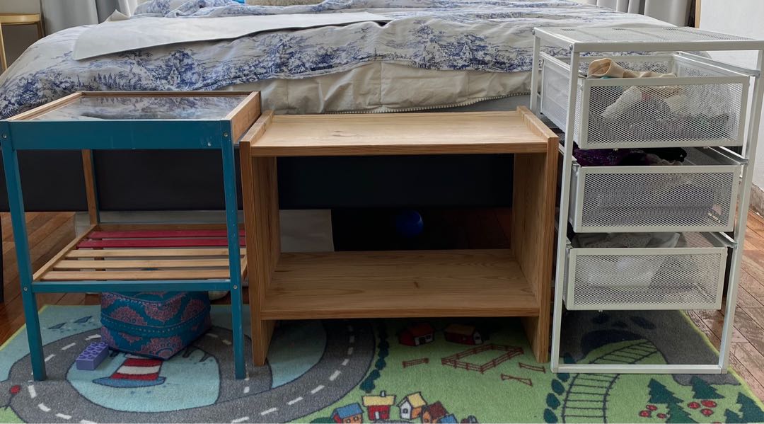 Ikea Small Table & Drawer Units, Furniture & Home Living, Furniture