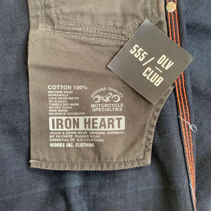Iron heart Indigo Wabash Painter's Pants.