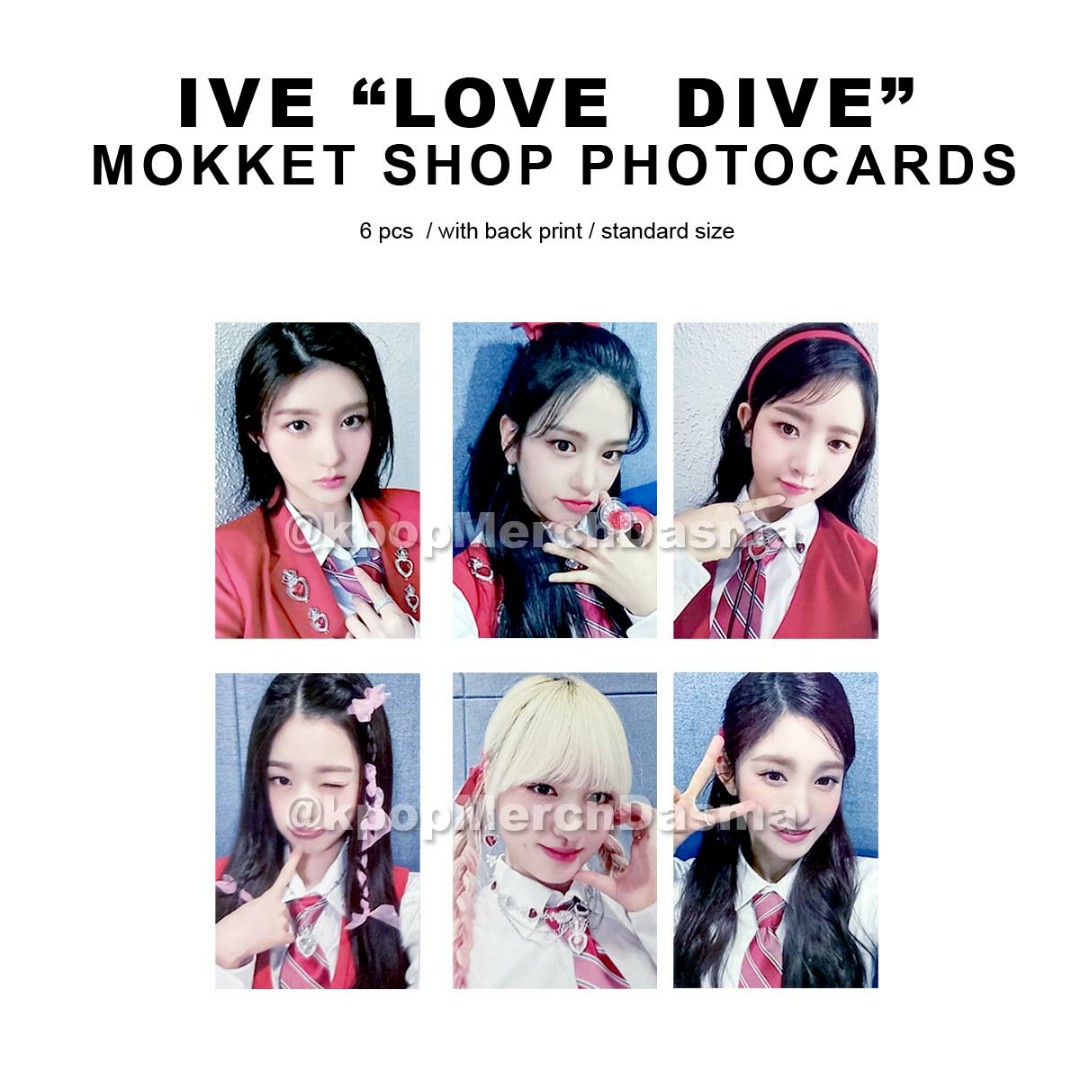 短納期 LOVE IVE DIVE リズ セット コンプリート トレカ K-POP/アジア