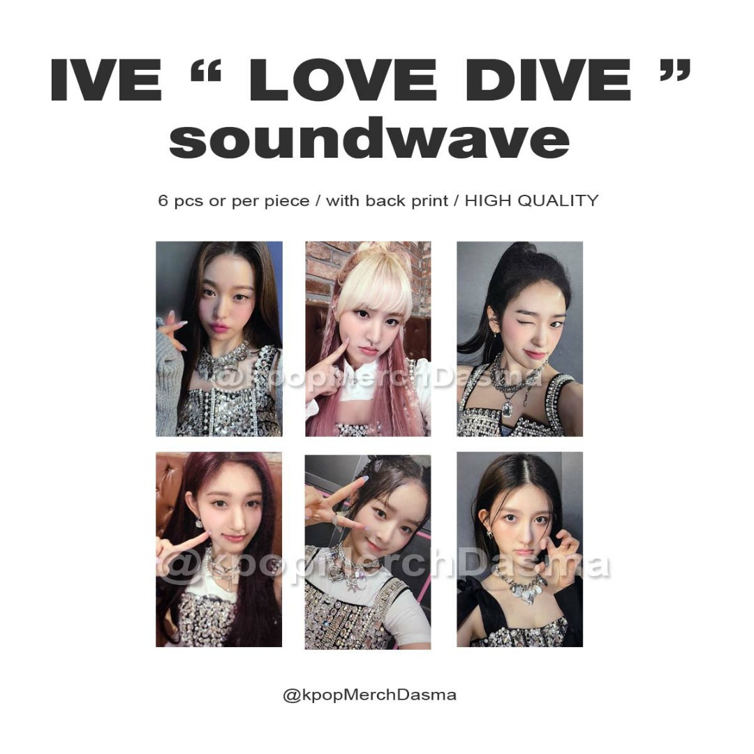 IVE アイヴ LOVE DIVE Soundwave トレカ レイ REI 1-