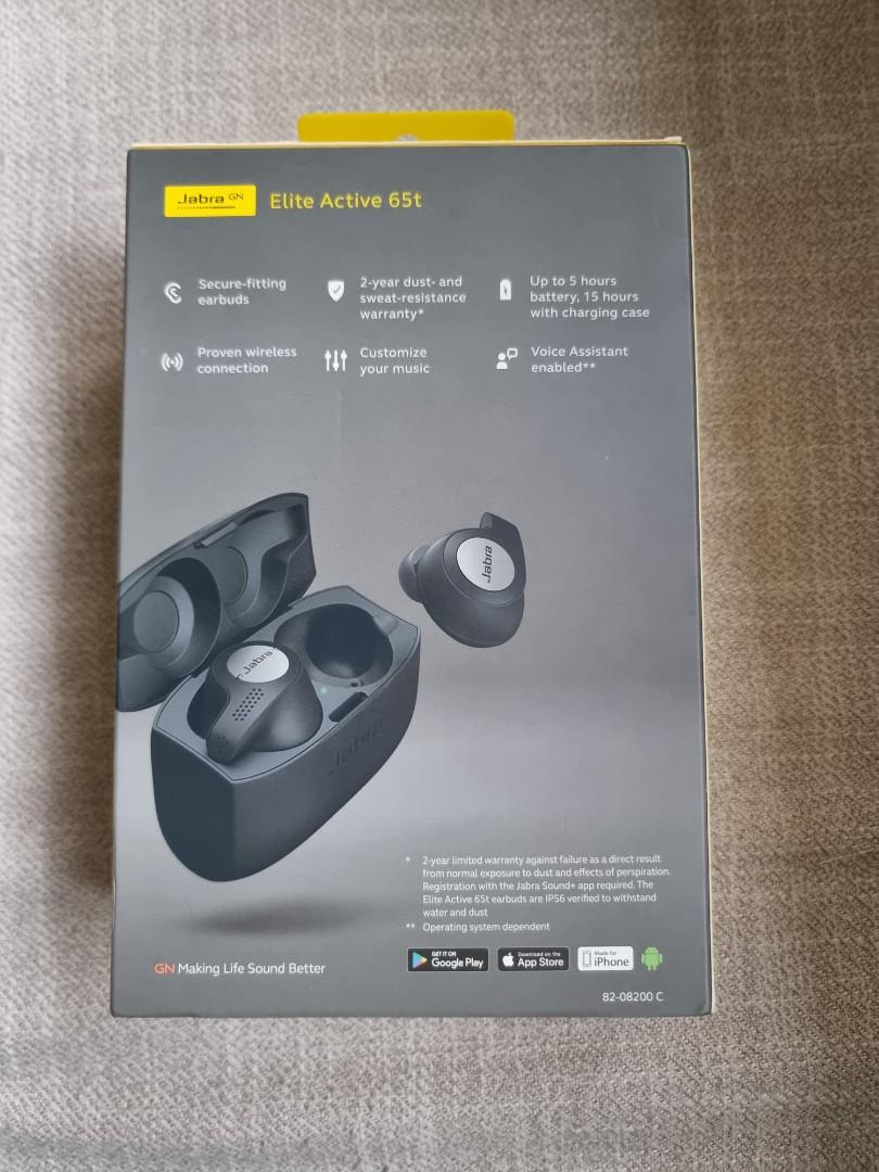 Jabra Elite Active 65t (Category: Earphones) located in Makati City. Submitted by edudizon (Listing ID 1167340151, Image 2). Description: Hardly used at all. Bought in Amazon USA!!! RFS: We have wayyy too many. We only see authentic. Pls check our reviews. No return, no exchange..