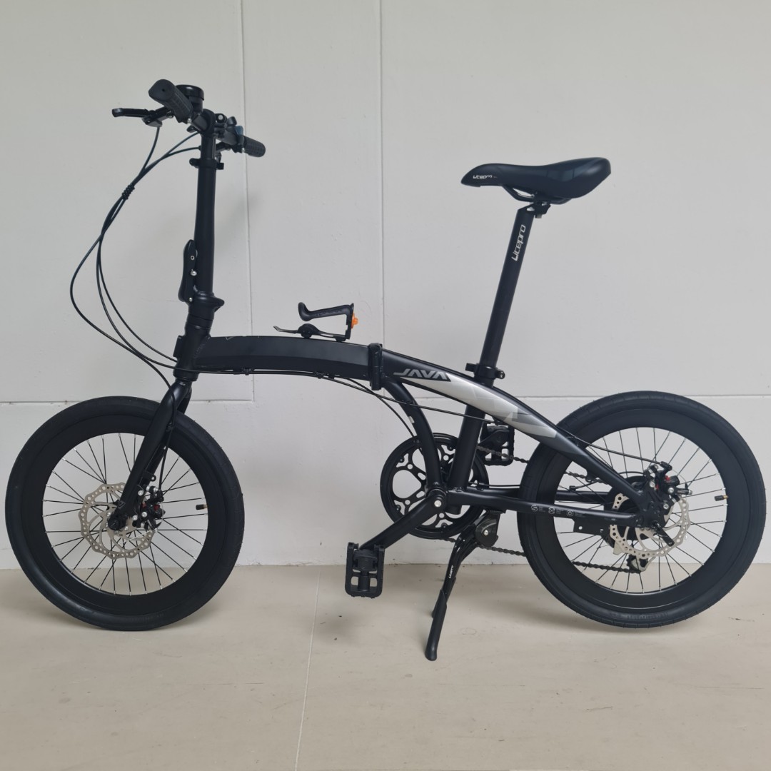 Upgraded Java Zelo V2 20 Inch Foldable Bicycle Bike 7 Speed Shimano ...