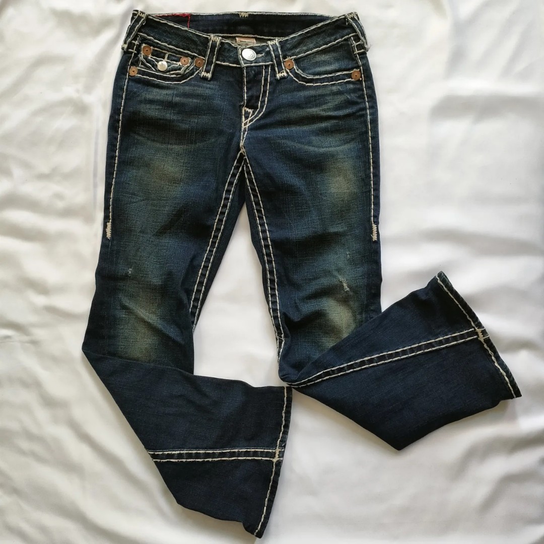 Jeans Wanita TRUE RELIGION, Fesyen 