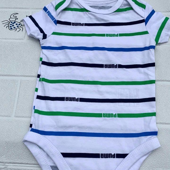 puma white with blue stripe