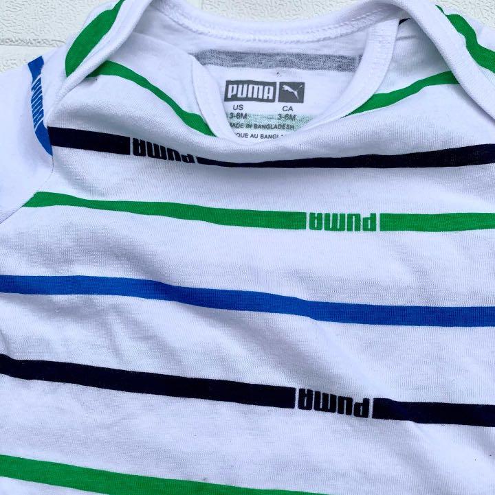 puma white with blue stripe