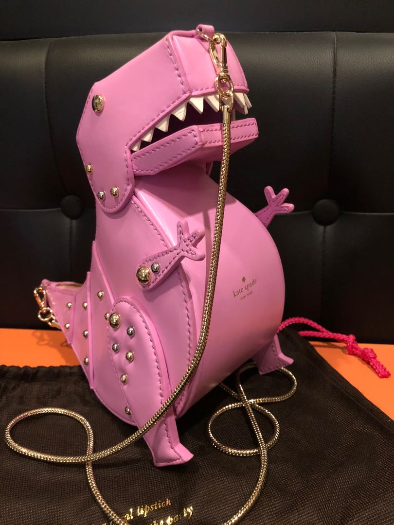 Kate Spade Whimsies T Rex Crossbody, Luxury, Bags & Wallets on Carousell