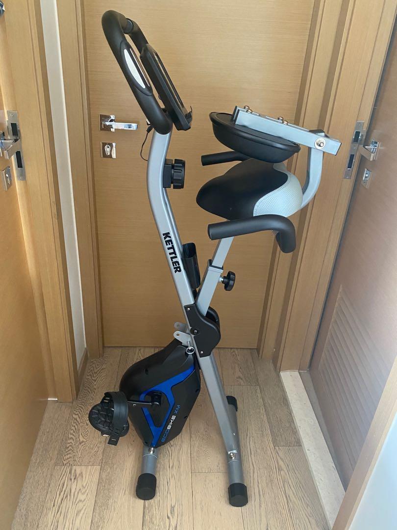 Kettler Exercise Bike, Modell Ecobike XM, foldable, like new, 運動產品, 單車及配件, 單車 Carousell