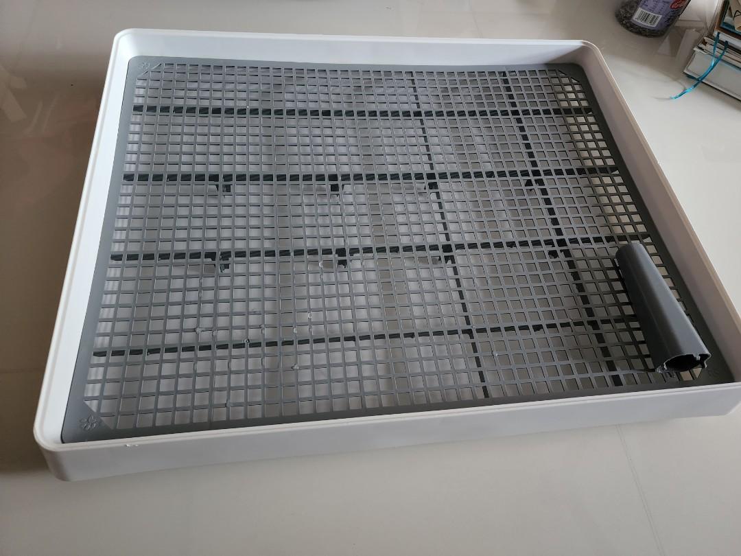 Large Dogs Rabbits Cats Pee Tray Toilet Potty Training Litter box