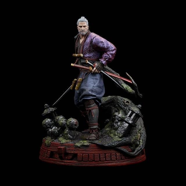 LF Ciri Kitsune/ Geralt Ronin/ Yennefer Kunoichi Figurines Statue by CD