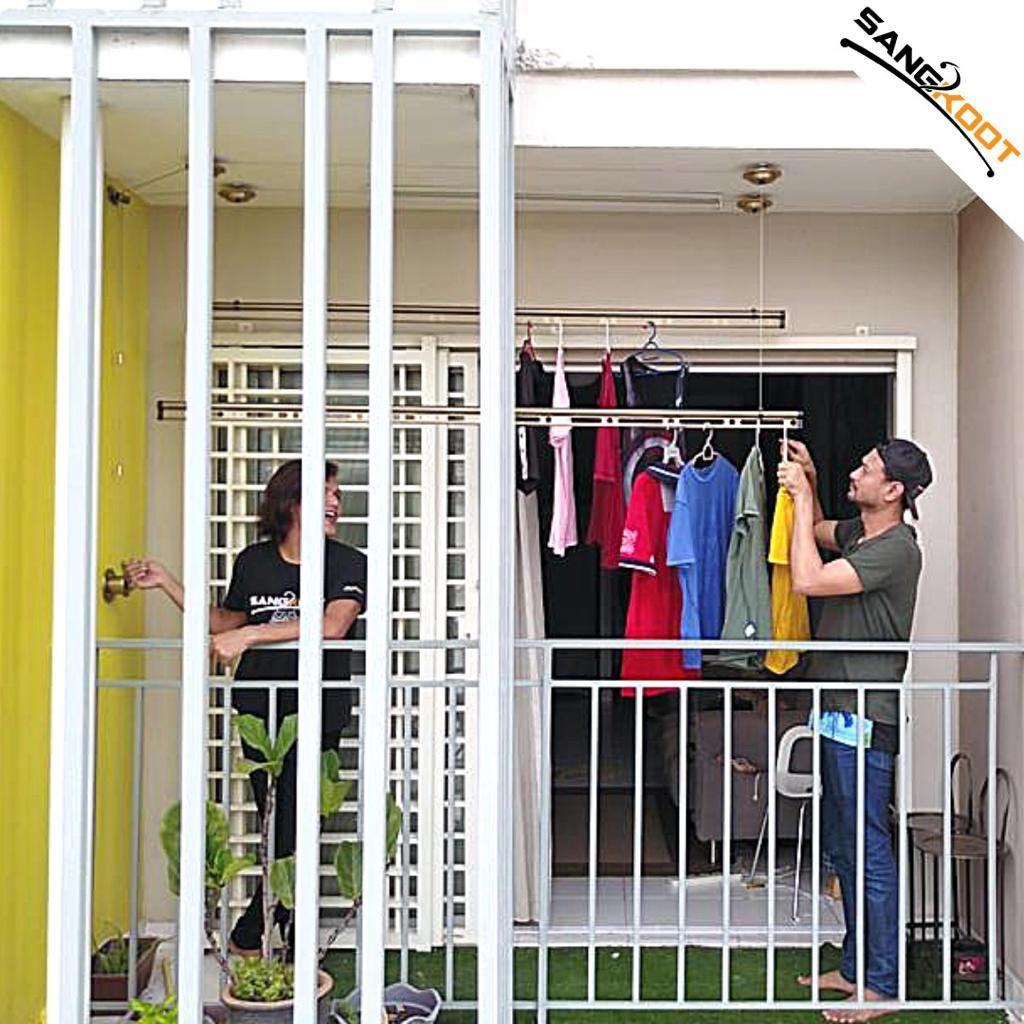 Ampaian hotsell baju diy