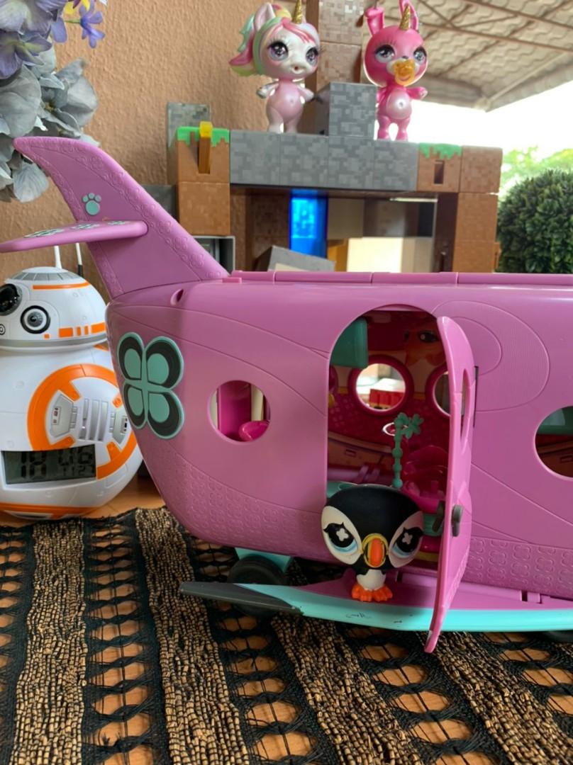 Littlest Pet Shop Jet Plane, Hobbies & Toys, Toys & Games on Carousell