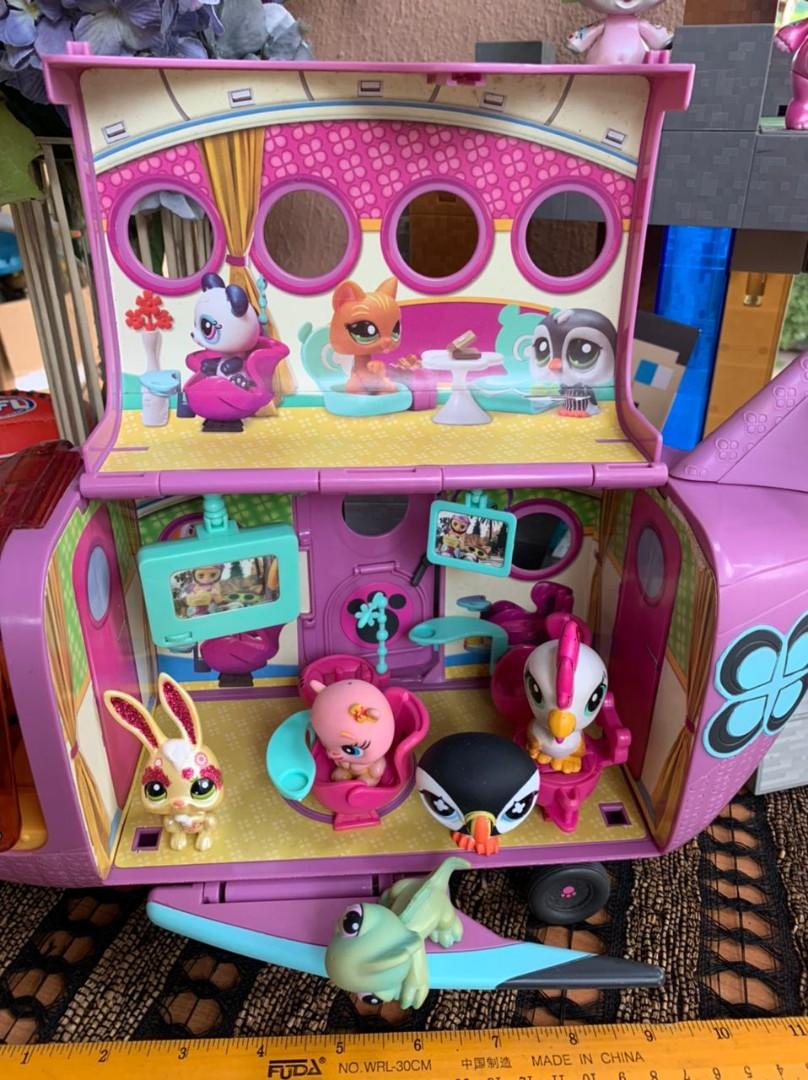 Littlest Pet Shop Jet Plane, Hobbies & Toys, Toys & Games on Carousell