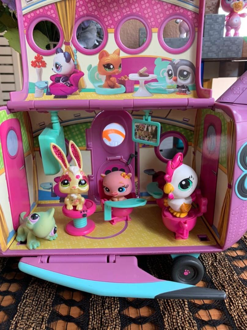 Littlest Pet Shop Jet Plane, Hobbies & Toys, Toys & Games on Carousell