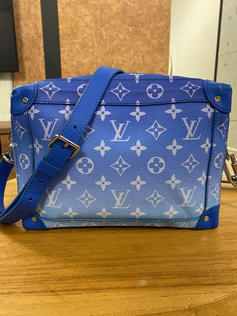 Louis Vuitton Soft Trunk NW Clouds Monogram Blue in Coated Canvas with  Silvertone  US