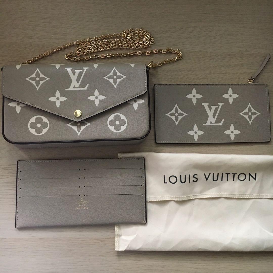 LV Felicie Pochette (with receipt), Luxury, Bags & Wallets on Carousell
