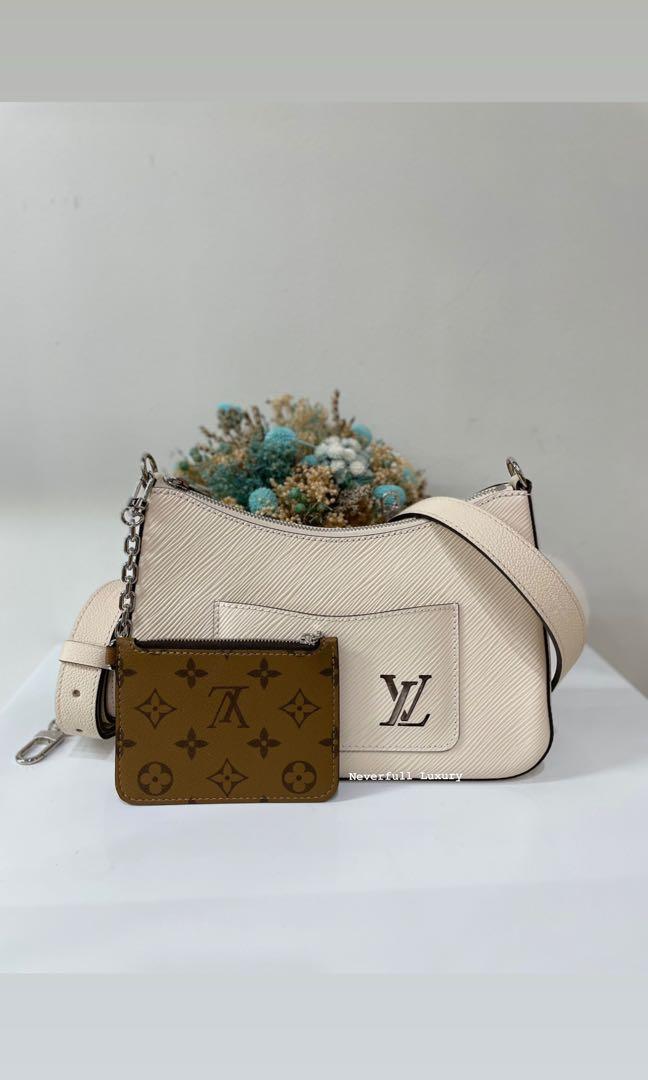 Marelle leather handbag Louis Vuitton Black in Leather - 35781225