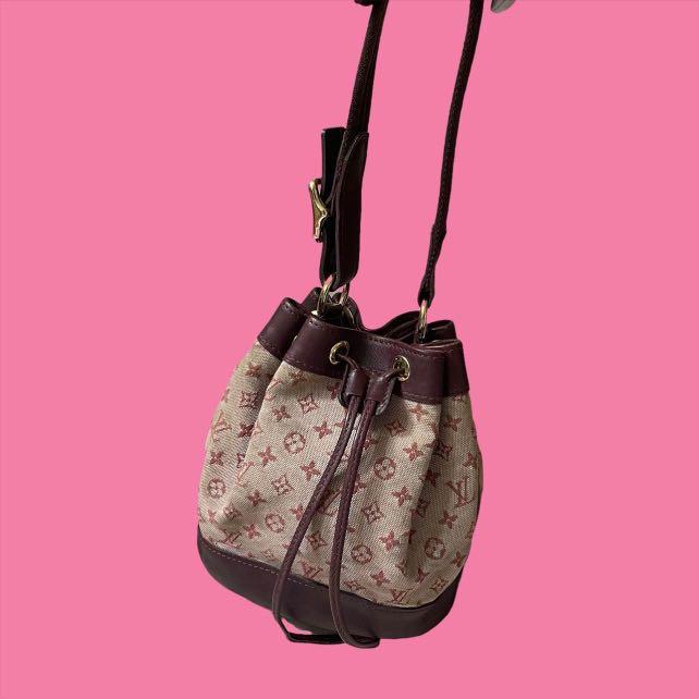 LV Cherry Mini Lin Noelie, Luxury, Bags & Wallets on Carousell