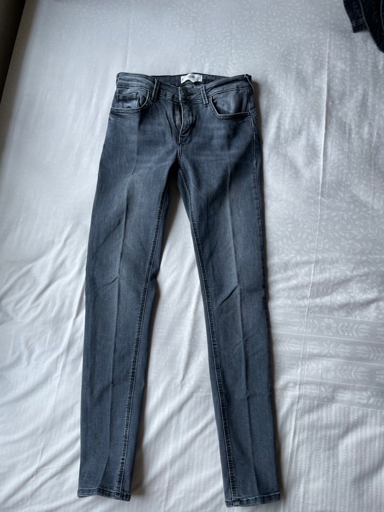 Mango denim jeans, Fesyen Wanita 