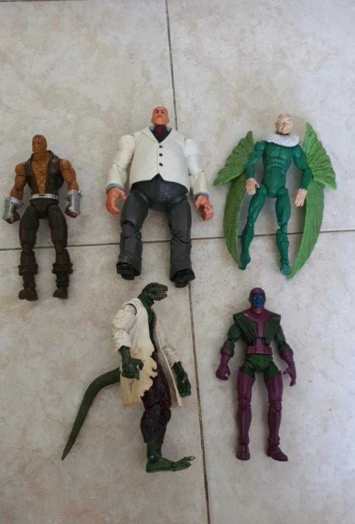 Marvel Legends Toybiz Shocker Kingpin Vulture Lizard Kaang the Conqueror Hobbies Toys Toys Games on Carousell