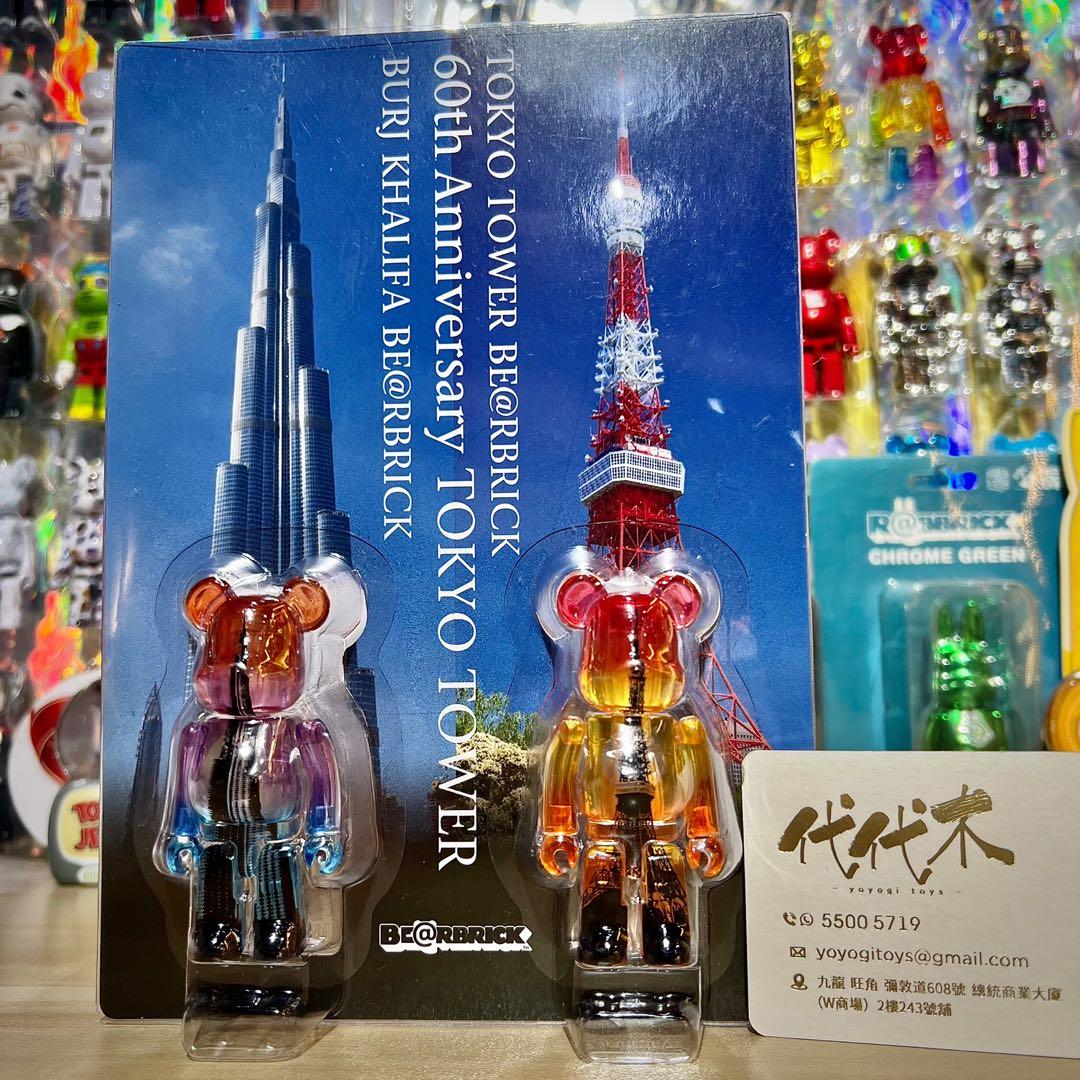 新品 ベアブリック 100% 東京タワー 60th ベアブリック BE@RBRICK 東京