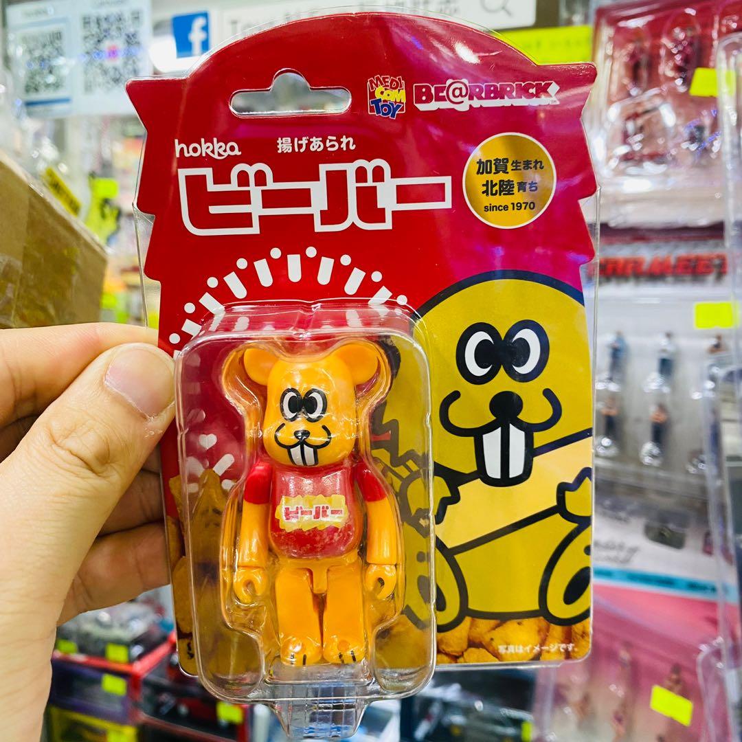 Medicom Toy Be@rbrick 100% Hokka 北陸製菓餅乾餅乾熊Bearbrick