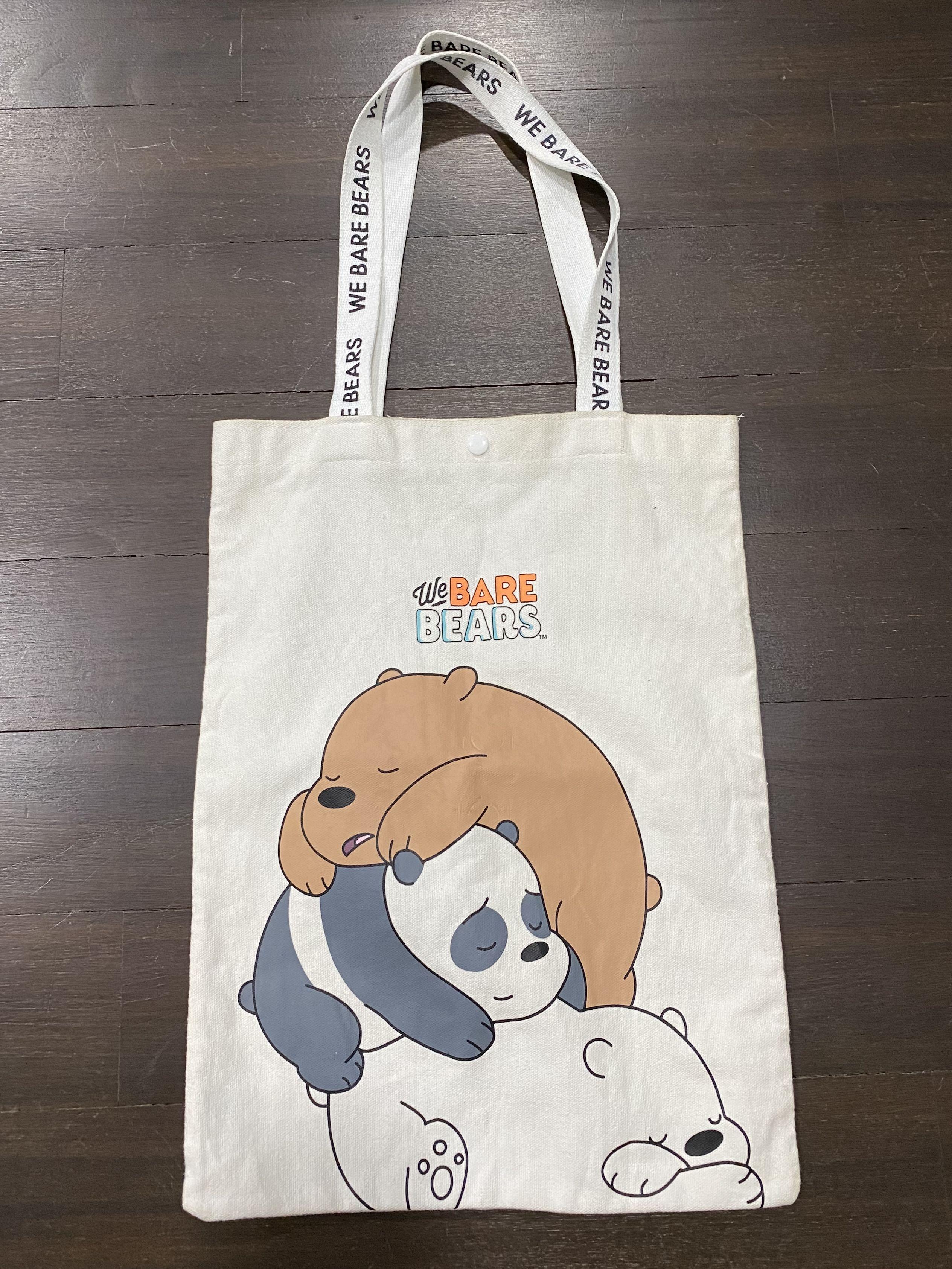 Miniso, Bags, New Miniso White Cat Canvas Bag