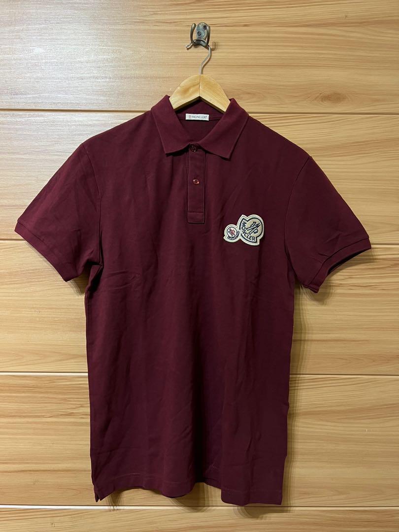 Moncler polo double logo outlet