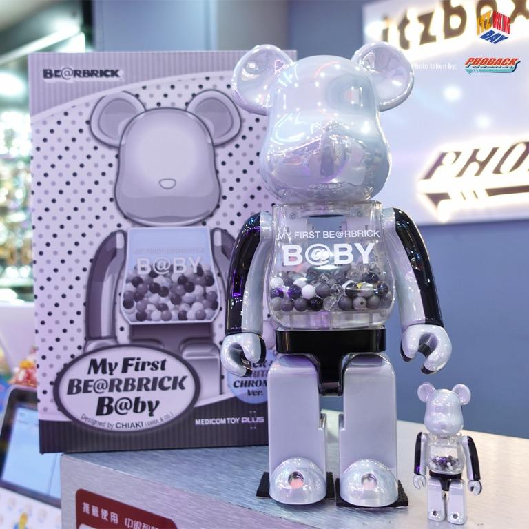 MY FIRST BE@RBRICK BLACK & WHITE CHROMEエンタメ/ホビー - その他