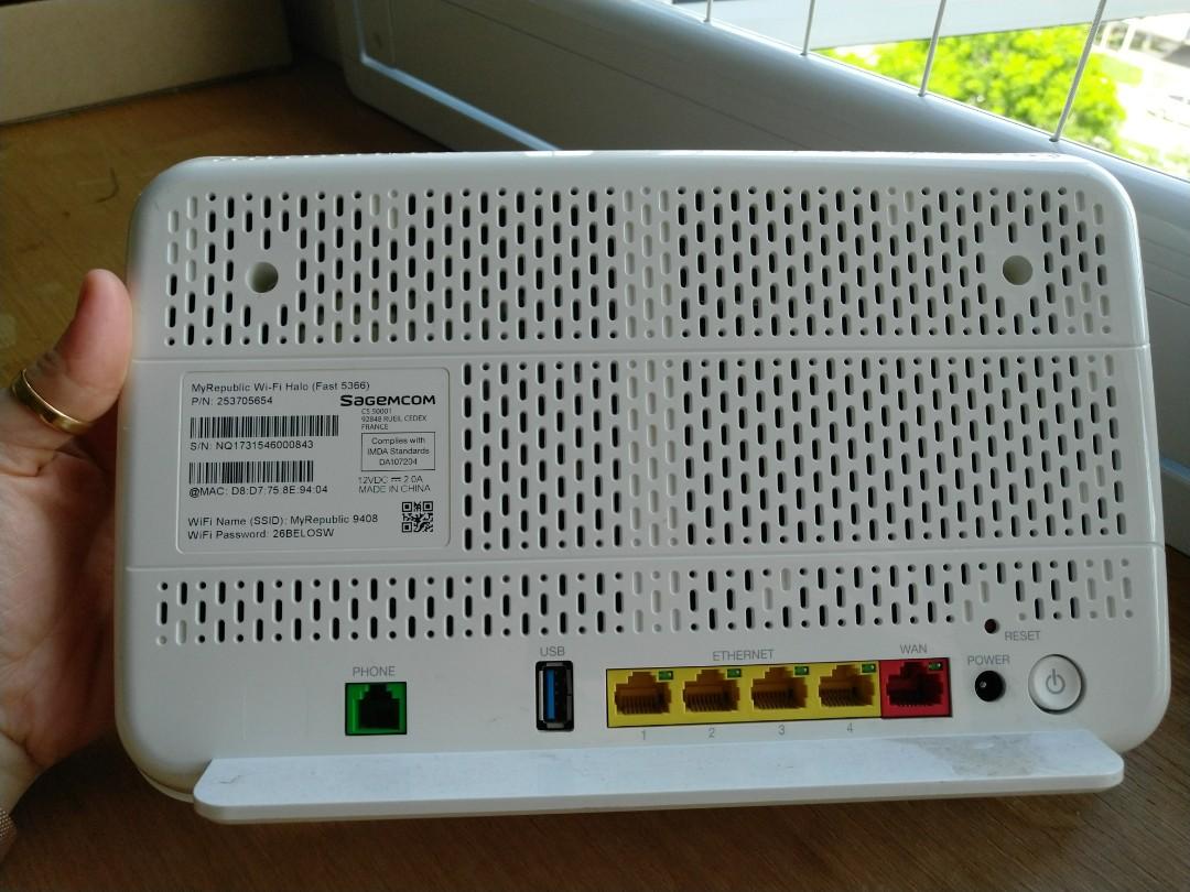 myrepublic router, Computers & Tech, Parts & Accessories, Networking on ...