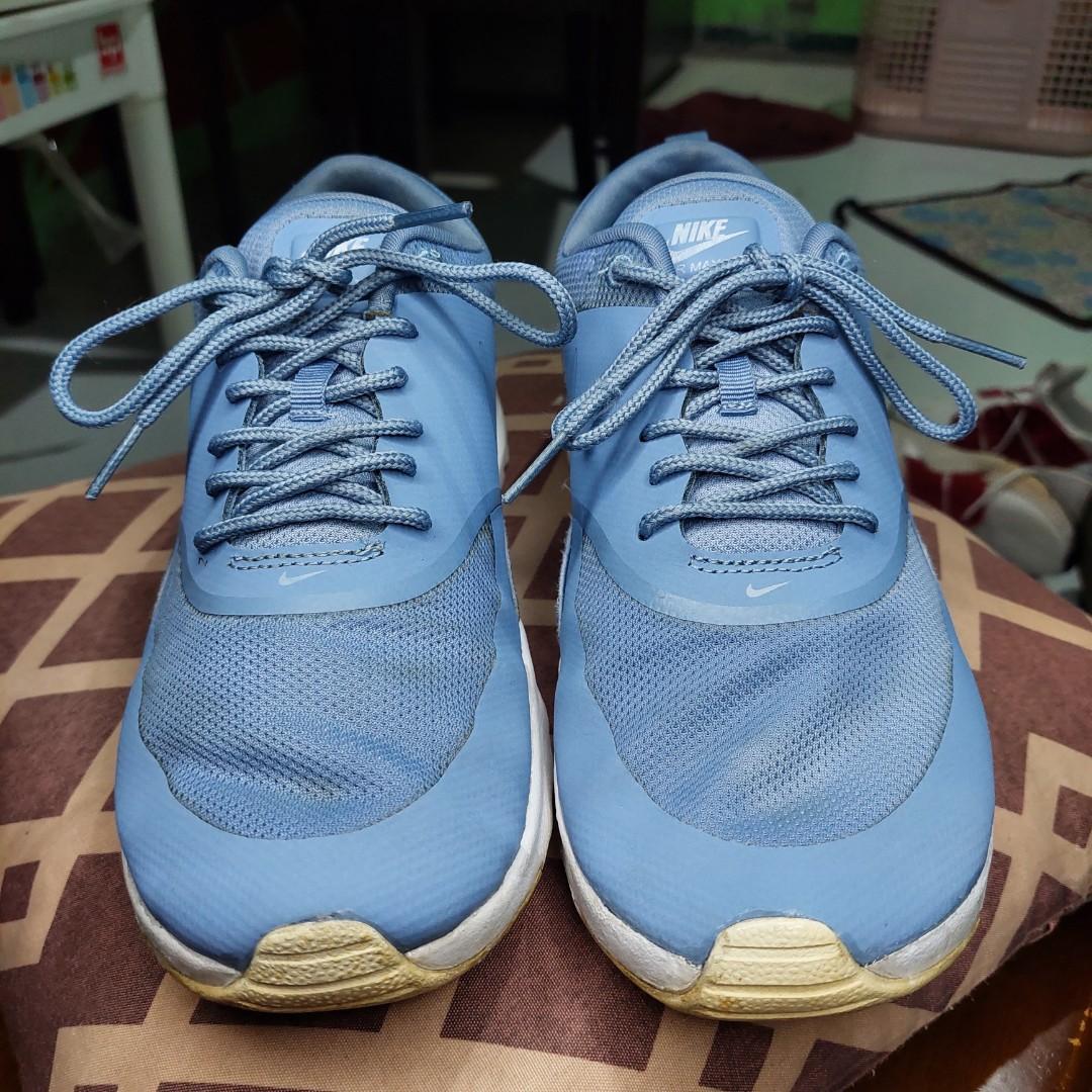 NIKE AIR MAX THEA LIGHT BLUE size 8.5 Women s Fashion Footwear Sneakers on Carousell