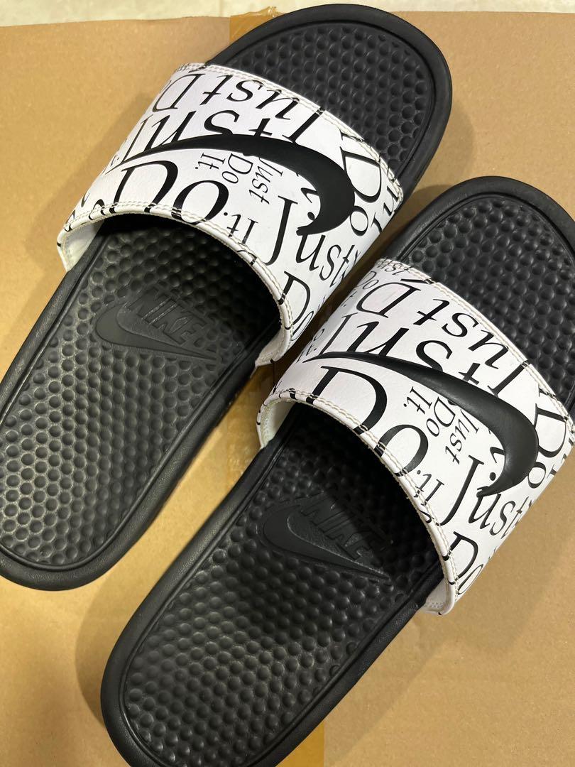 Nike benassi jdi slides Men s Fashion Footwear Flipflops and Slides on Carousell