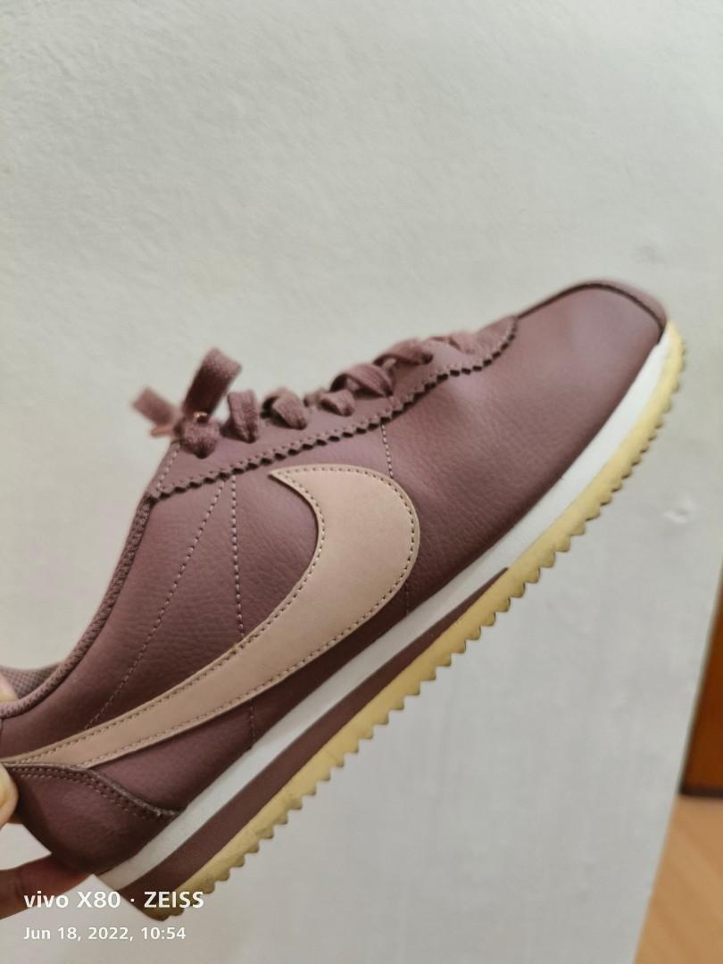 mauve nike cortez