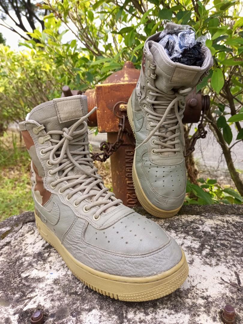 Nike special field air clearance force 1 desert camo