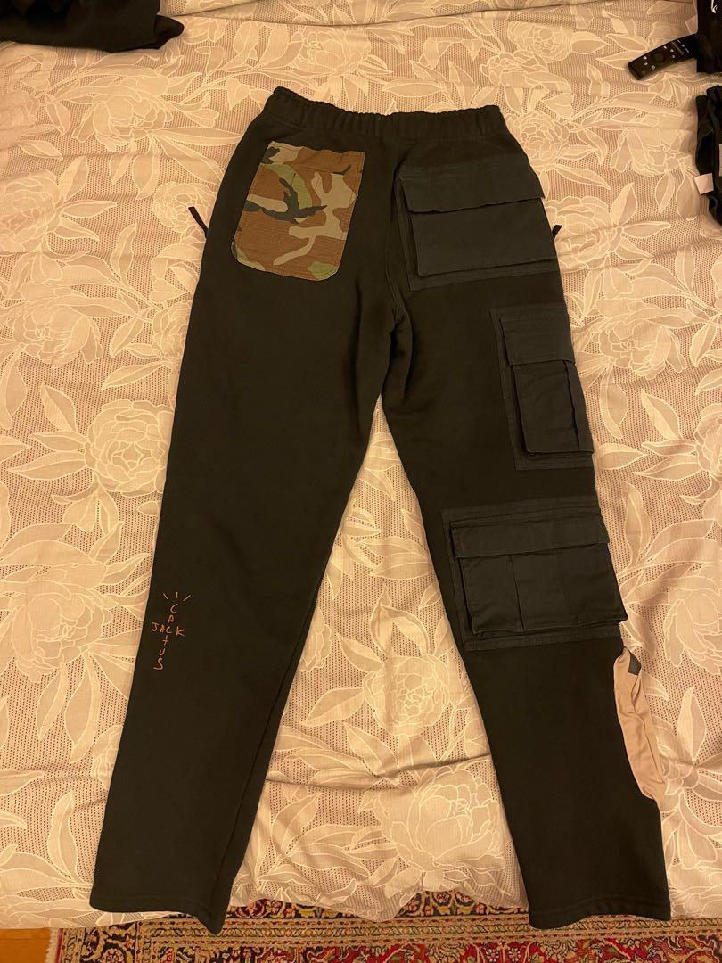 Nike x Travis Scott Catus Jack Sweatpants Men s Fashion Bottoms Joggers on Carousell